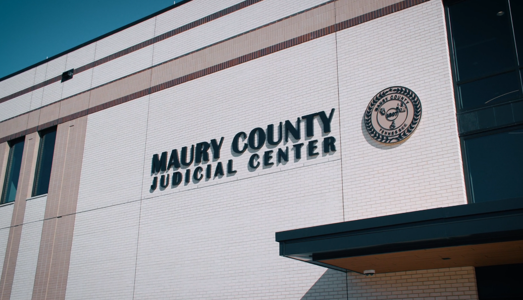 maury-co-courthouse-4 The new Maury County Judicial Center stands as a testament to modern design and functionality. S&L Integrated is proud to have partnered with Architect Workshop to bring their vision to life, creating an efficient and state-of-the-art AV court system.