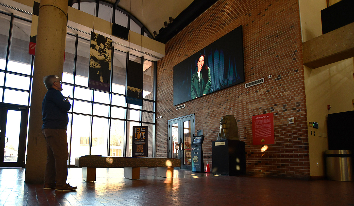 LED Video wall at King Center in Atlanta