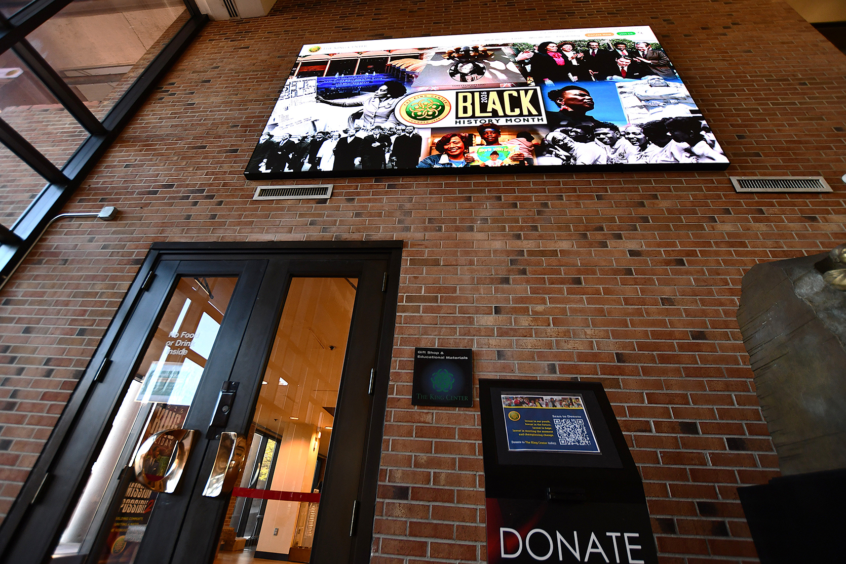 king-center3 LED Video wall at King Center in Atlanta